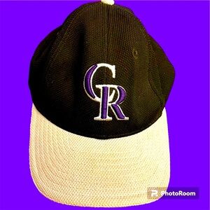 Vintage Colorado Rockies MLB New Era Cap Hat Size M/L